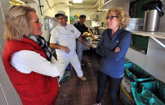 Pitching in to help someone who always helps others